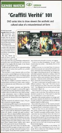 Click to Read Article Graffiti Verite' 101