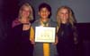Denise Gossett, Kimberly Beeson and Young Director winner Nick Bryan