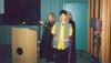 Nicholas walking away after his acceptance speech